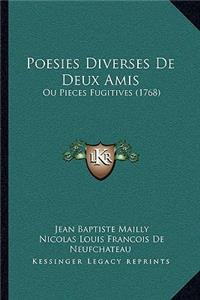 Poesies Diverses De Deux Amis