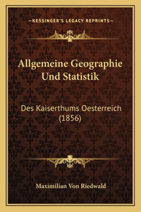 Allgemeine Geographie Und Statistik