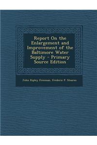 Report on the Enlargement and Improvement of the Baltimore Water Supply - Primary Source Edition