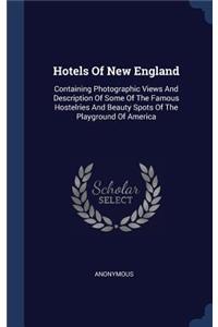Hotels Of New England