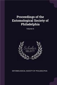 Proceedings of the Entomological Society of Philadelphia; Volume 6