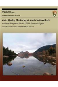 Water Quality Monitoring at Acadia National Park