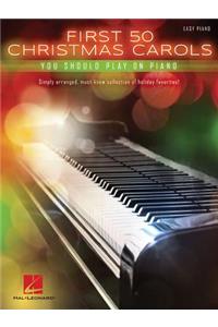 First 50 Christmas Carols You Should Play on the Piano