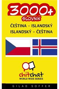 3000+ Czech - Icelandic Icelandic - Czech Vocabulary