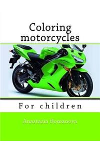 Coloring motorcycles