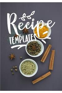 Recipe Templates