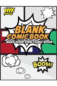 Blank Comic Book Make Your Own Comic Book