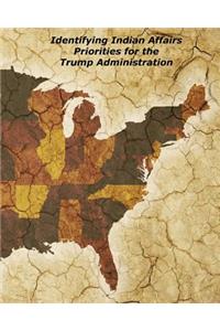 Identifying Indian Affairs Priorities for the Trump Administration