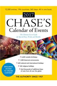 Chase's Calendar of Events 2017