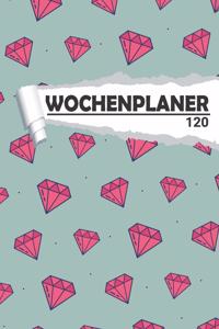 Wochenplaner Diamant Pastel Mint