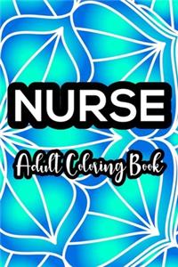 Nurse Adult Coloring Book