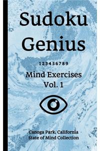 Sudoku Genius Mind Exercises Volume 1
