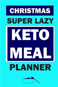 Christmas Super Lazy Keto Meal Planner