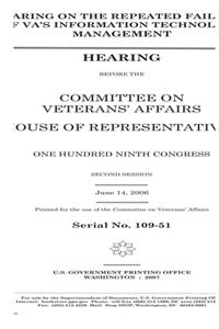 Hearing on the repeated failures of VA's information technology management