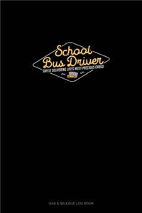 School Bus Driver Safely Delivering Life's Most Precious Cargo