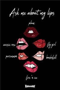 Mein Lippenstift Kalender