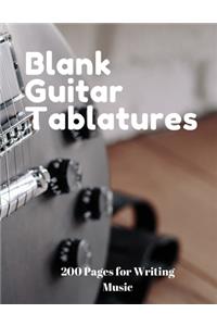 Blank Guitar Tablatures