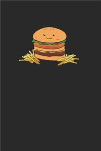 Burger Fries Notebook