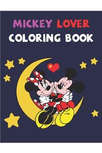 Mickey Lover Coloring Book