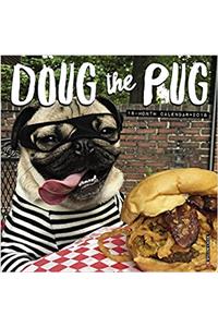 Doug the Pug 2018 Mini Wall Calendar