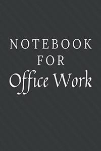Notebook For Office Work
