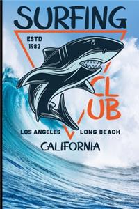 Surfing ESTA 1983 Club Los Angeles Long Beach California