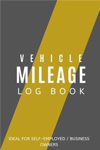 Vehicle Mileage Log Book