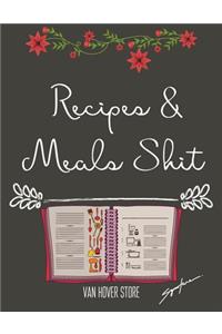 Recipes & Meals Shit
