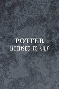 Potter Licensed To Kiln