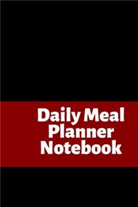 Daily Meal Planner Notebook
