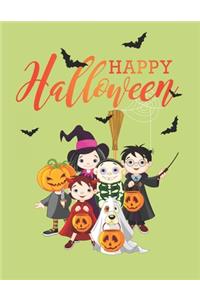 Happy Halloween Gift Notebook Journal