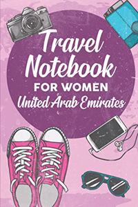 Travel Notebook for Women United Arab Emirates