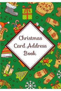 Christmas Card Address Book