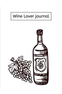 Wine Lover journal
