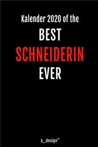 Kalender 2020 für Schneider / Schneiderin