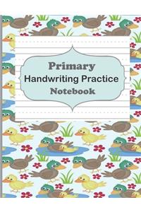 Primary Handwriting Practice Notebook