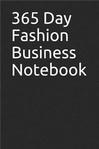 365 Day Fashion Business Notebook