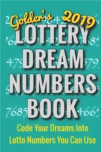 2019 Lottery Dream Numbers Book