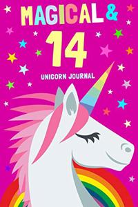 Magical & 14 Unicorn Journal