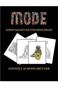 Stress Malbücher für Erwachsene (Mode)