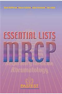 Essential Lists For MRCP