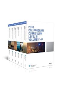 Cfa Program Curriculum 2018 Level III, Volumes 1 - 6 Box Set