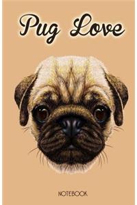 Pug Love Notebook
