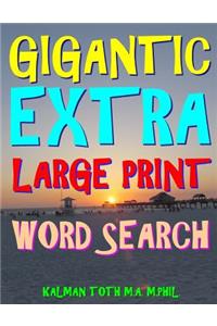 Gigantic Extra Large Print Word Search