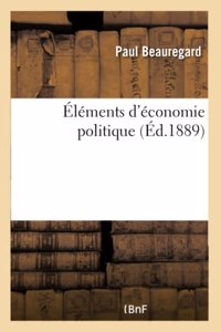 Éléments d'Économie Politique
