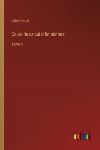 Cours de calcul infinitéstimal