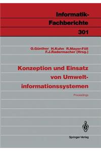 Konzeption Und Einsatz Von Umweltinformationssystemen
