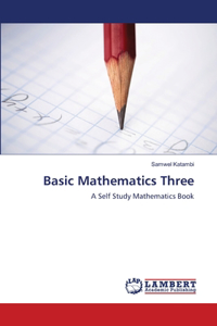 Basic Mathematics Three