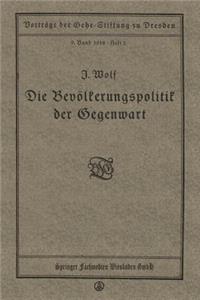 Die Bevölkerungspolitik der Gegenwart