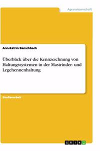 Überblick über die Kennzeichnung von Haltungssystemen in der Mastrinder- und Legehennenhaltung